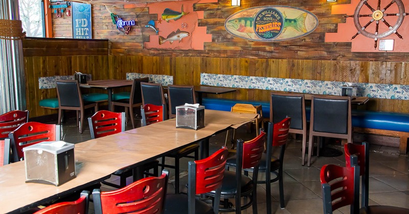 Interior, main dining area