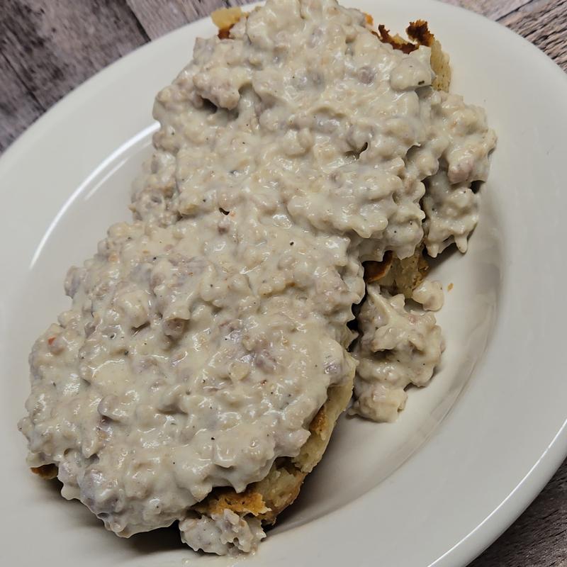 Sausage Gravy & Buttermilk Biscuit photo