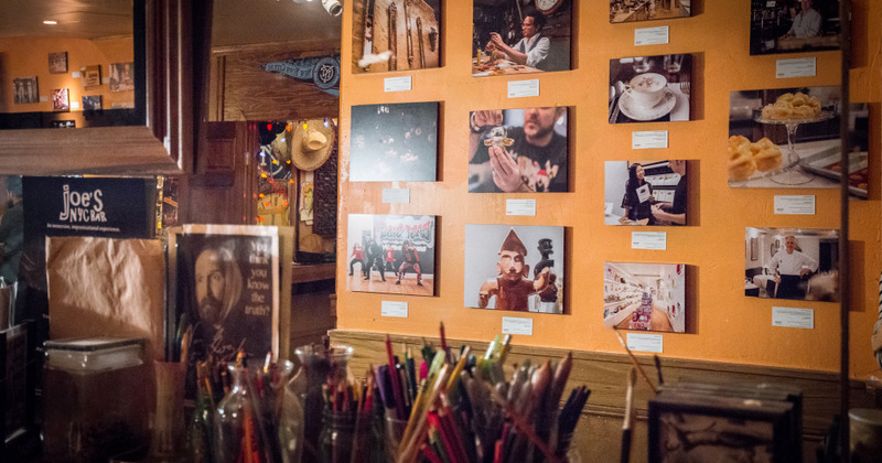 Interior, pictures on the wall