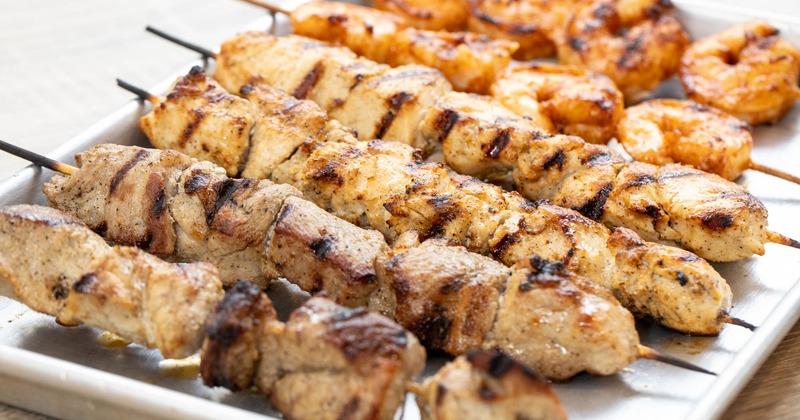 Fried Feta and pita chips