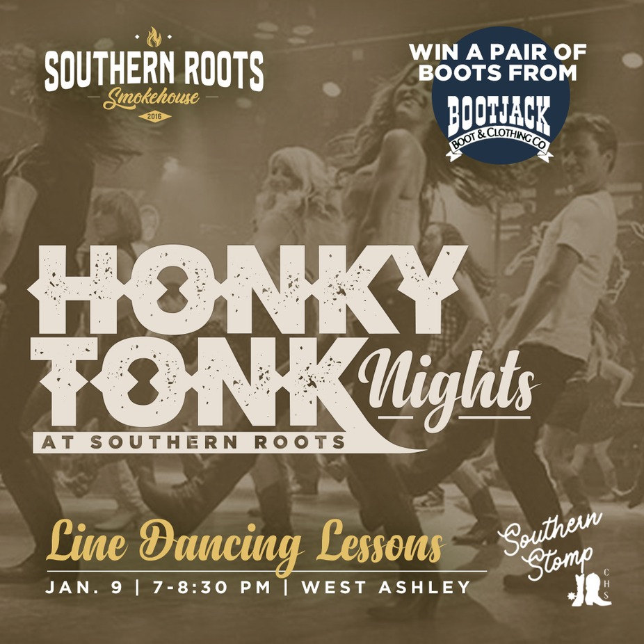 Honky-Tonk Nights: FREE Line Dancing Lessons & Bootjack Boot Giveaway! event photo