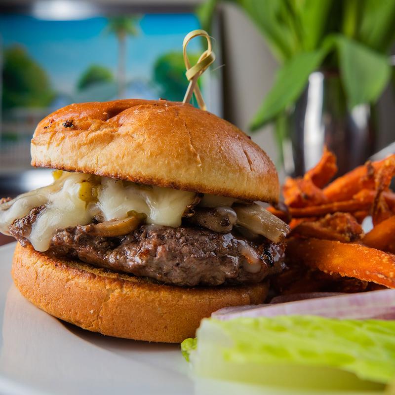 Free-Range Buffalo Burger photo