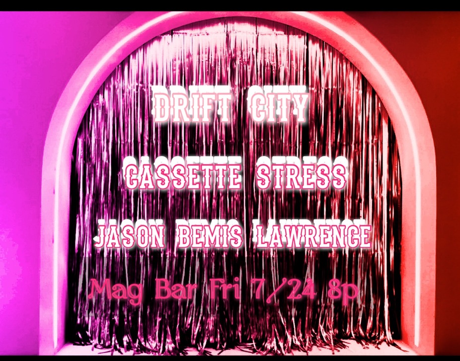 Drift City + Cassette Stress + Jason Bemis Lawrence event photo