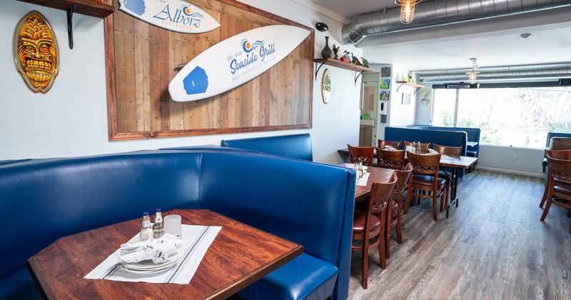 Interior, seating area with couches