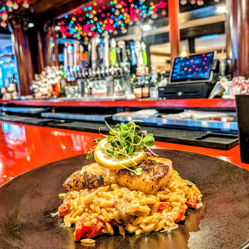 menu item 41 of 56, Tuscan Cod Orzo