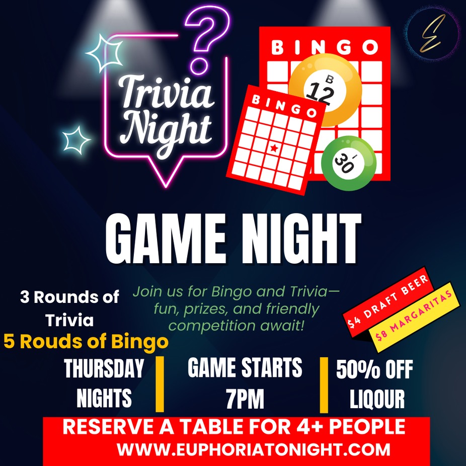 Thursday Game Night! event photo