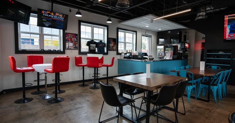 Interior, dining area