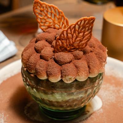 Tiramisu dessert.