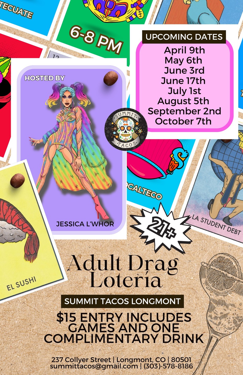 Drag Queen Loteria event photo