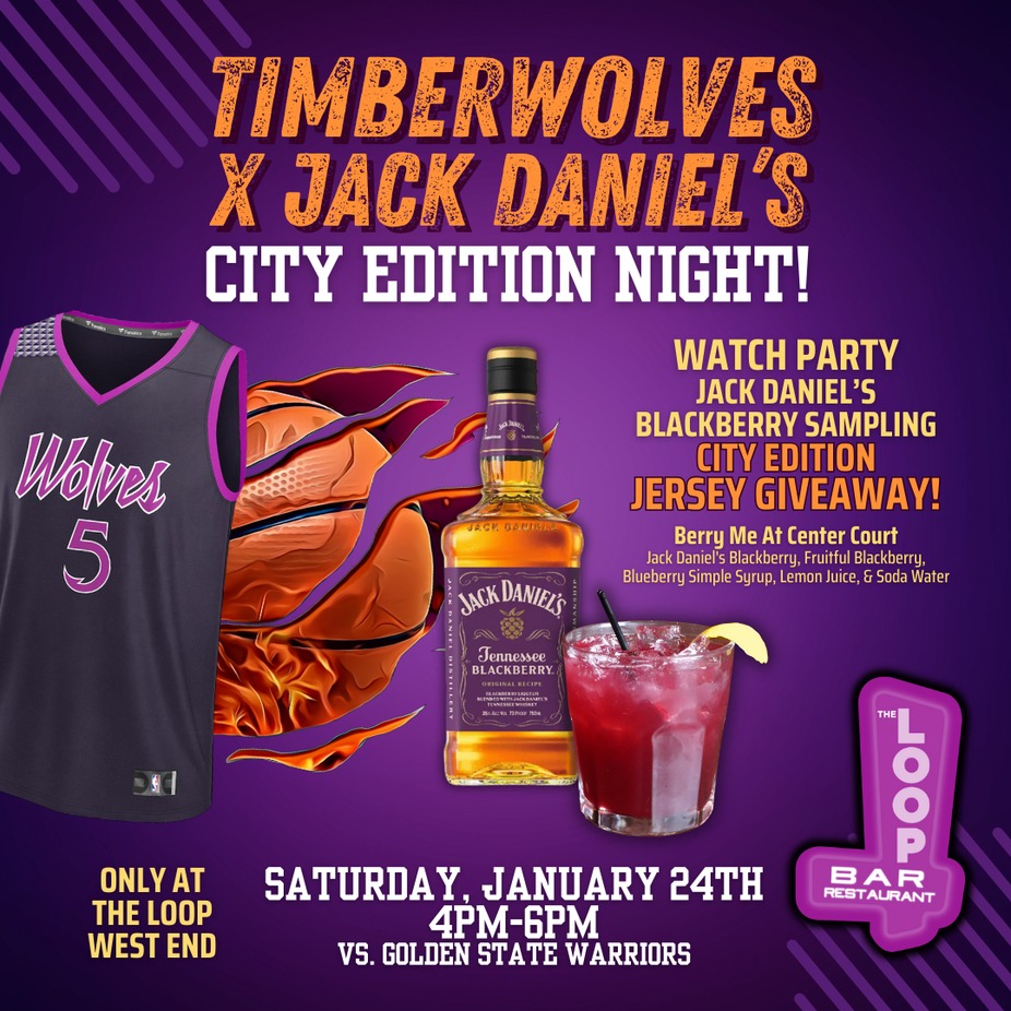 Timberwolves x Jack Daniel's Wolves Watch Party event photo