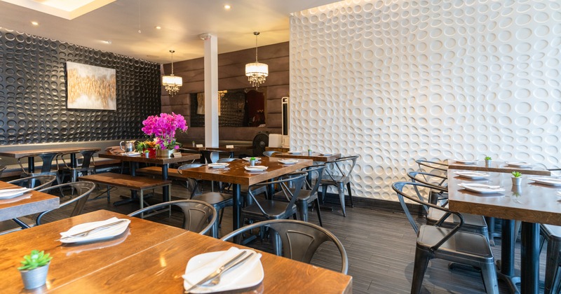 Interior seating area