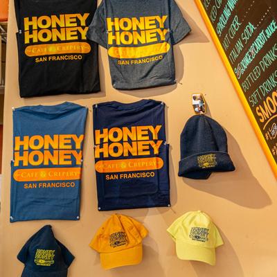 Restaurant's mechandise.