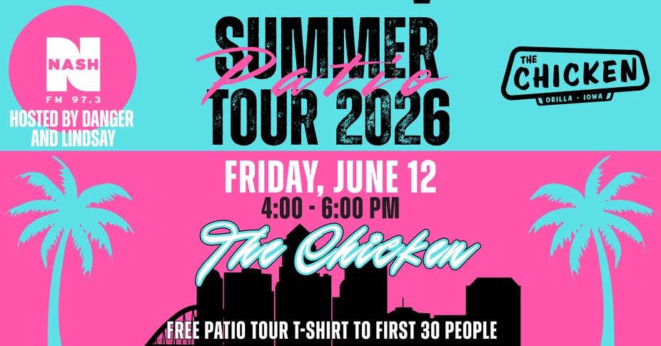 Nash FM Patio Tour at The Chicken event photo