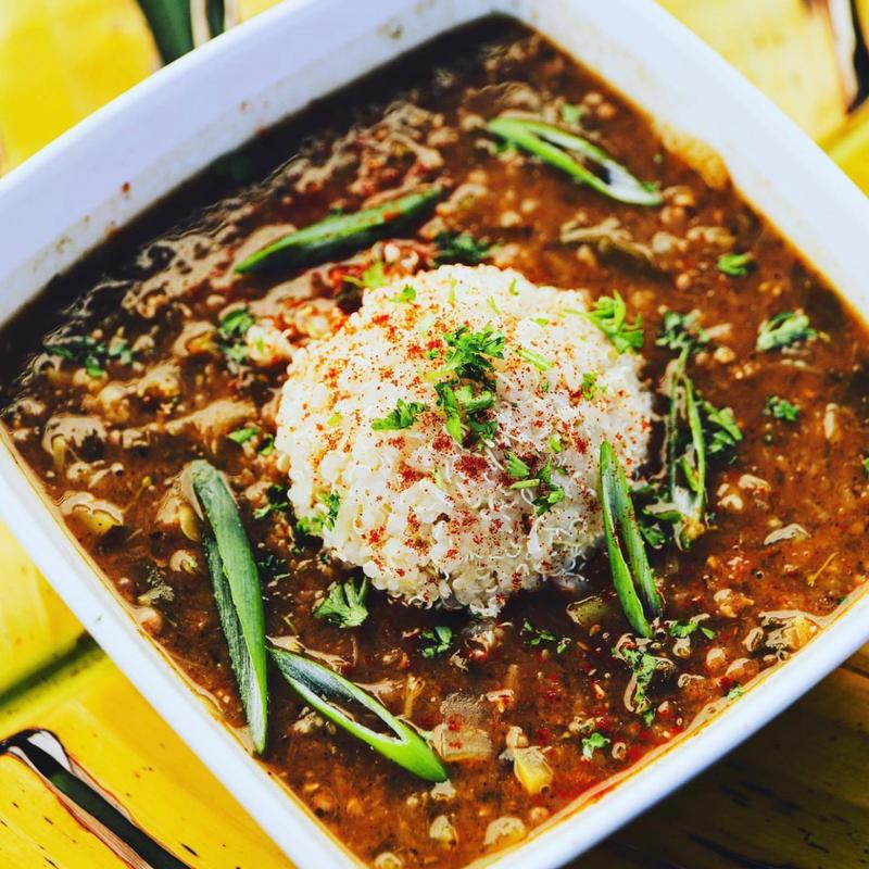 Creole okra gumbo photo