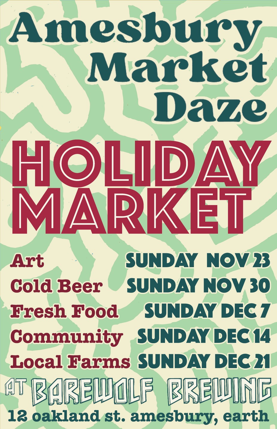 Amesbury Market Daze Holiday Market event photo