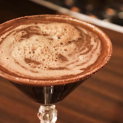 Chocolate Martini.