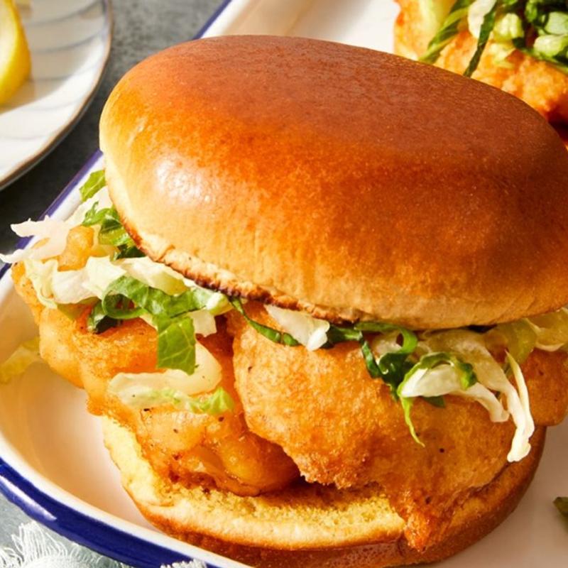 Fried Cod Fish Sandwich photo