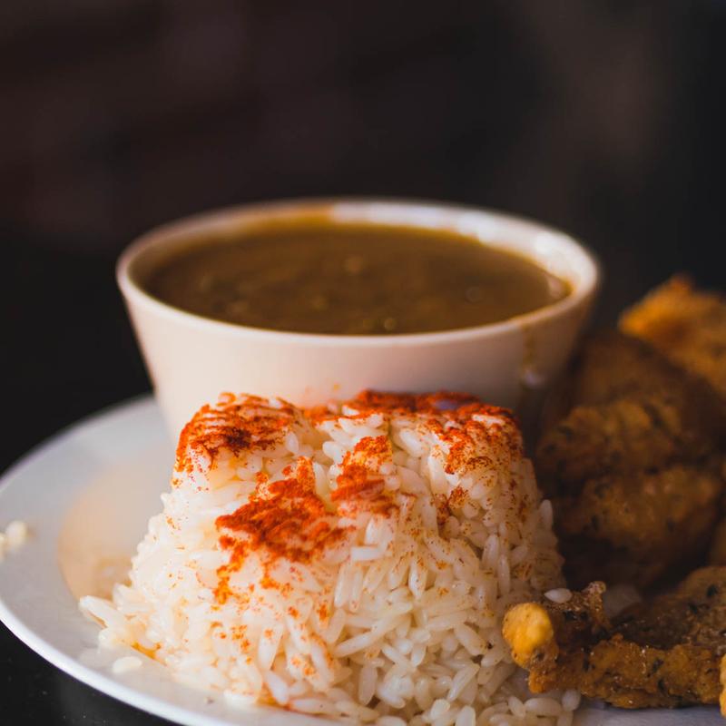 Fried Catfish with Crawfish Etouffee photo