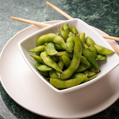 Bowl of Edamame.