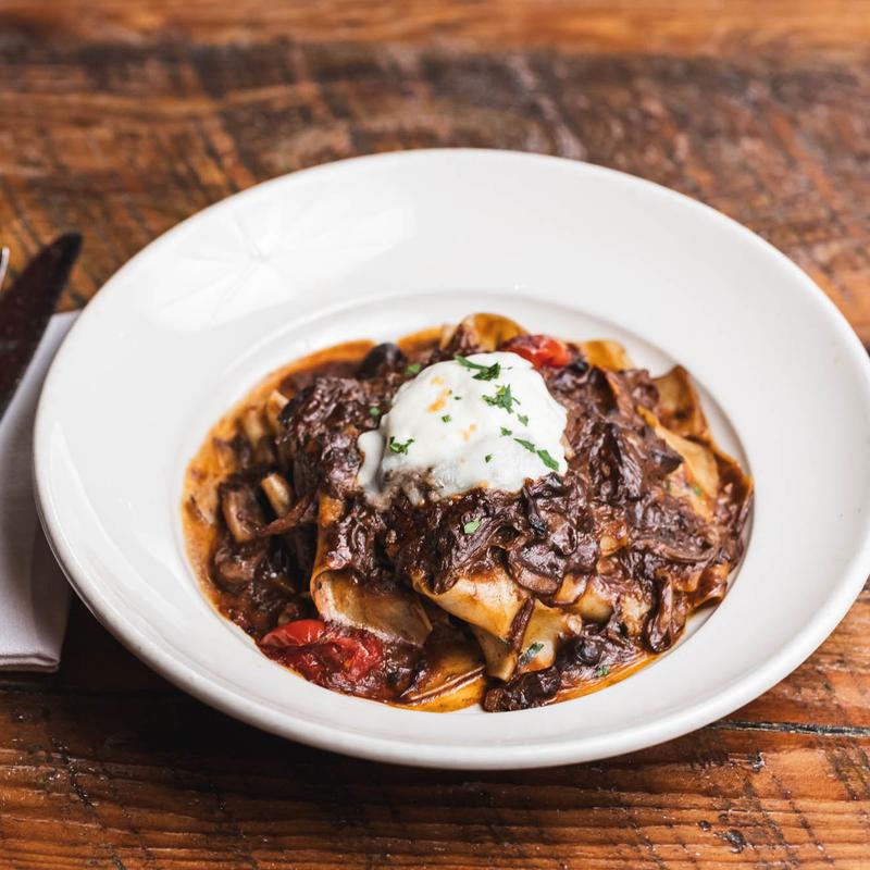 Mafaldine Braised Rabbit Ragu photo