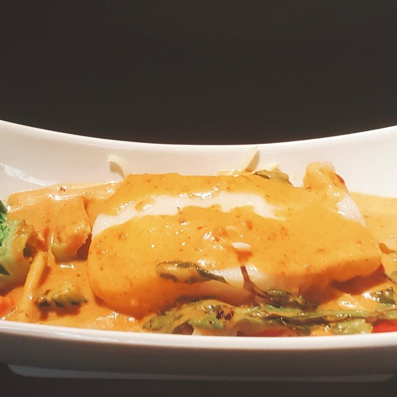 menu item 38 of 106, Salmon Panang