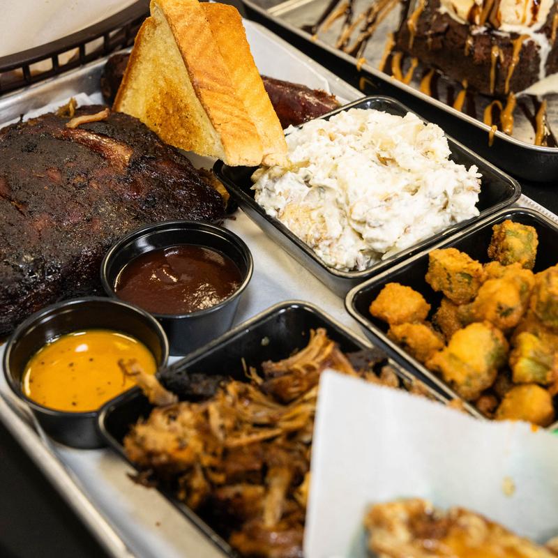 menu item 10 of 21, BBQ Sampler Feast