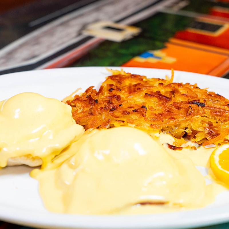 menu item 5 of 10, *Plain Benedict