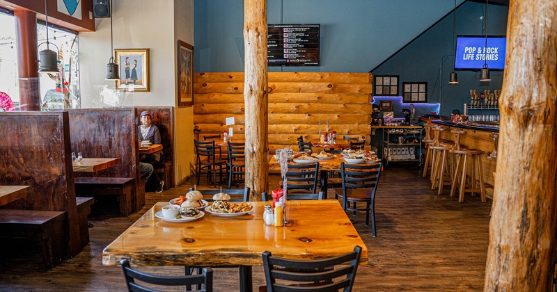 Interior, seating area