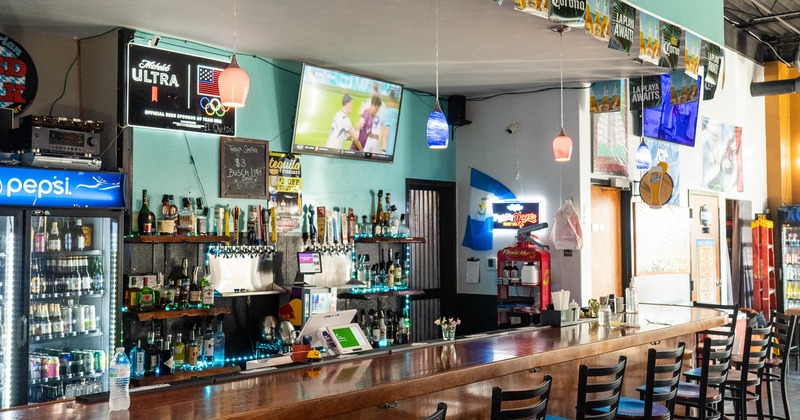 Interior bar area