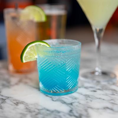 Electric Margarita cocktail.