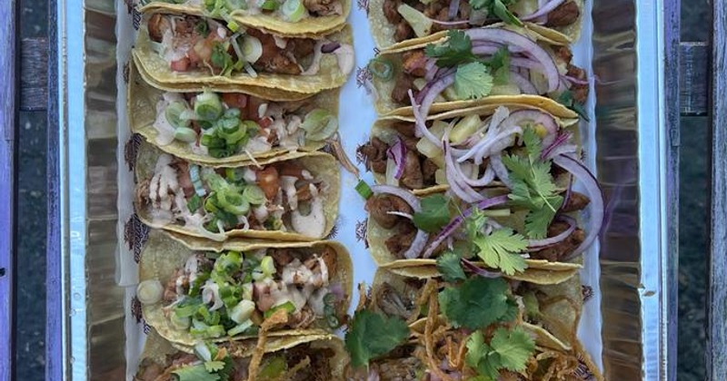 Assorted tacos