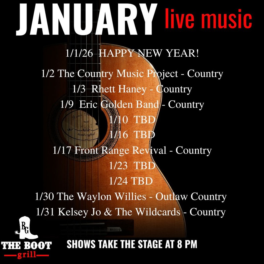 January Event Schedule event photo