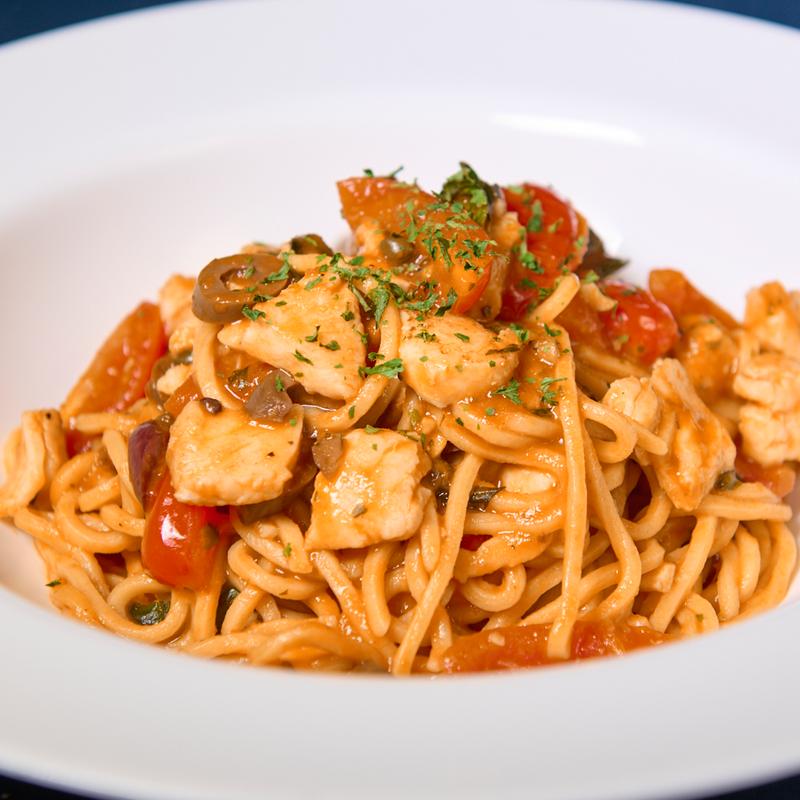 Spaghetti Halibut (GF) photo