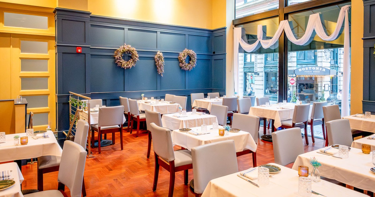 Interior, main dining area