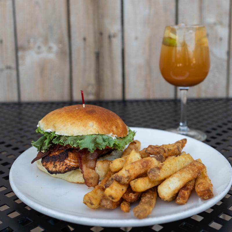 Blackened Salmon Sandwich photo