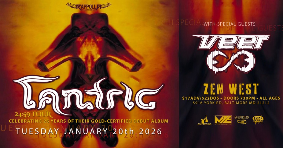 Tantric 25th Anniversary Event with Special Guest VEER event photo