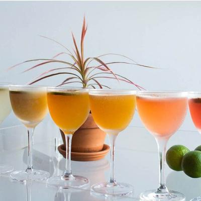 Assorted cocktails.