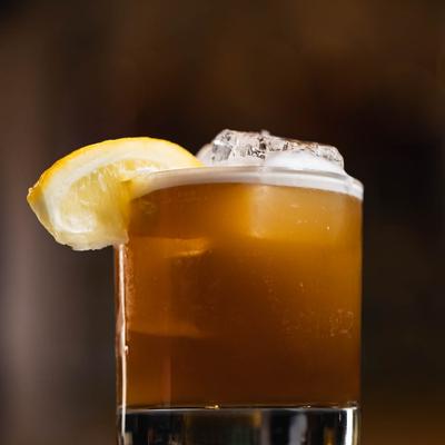 A refreshing cocktail drink.