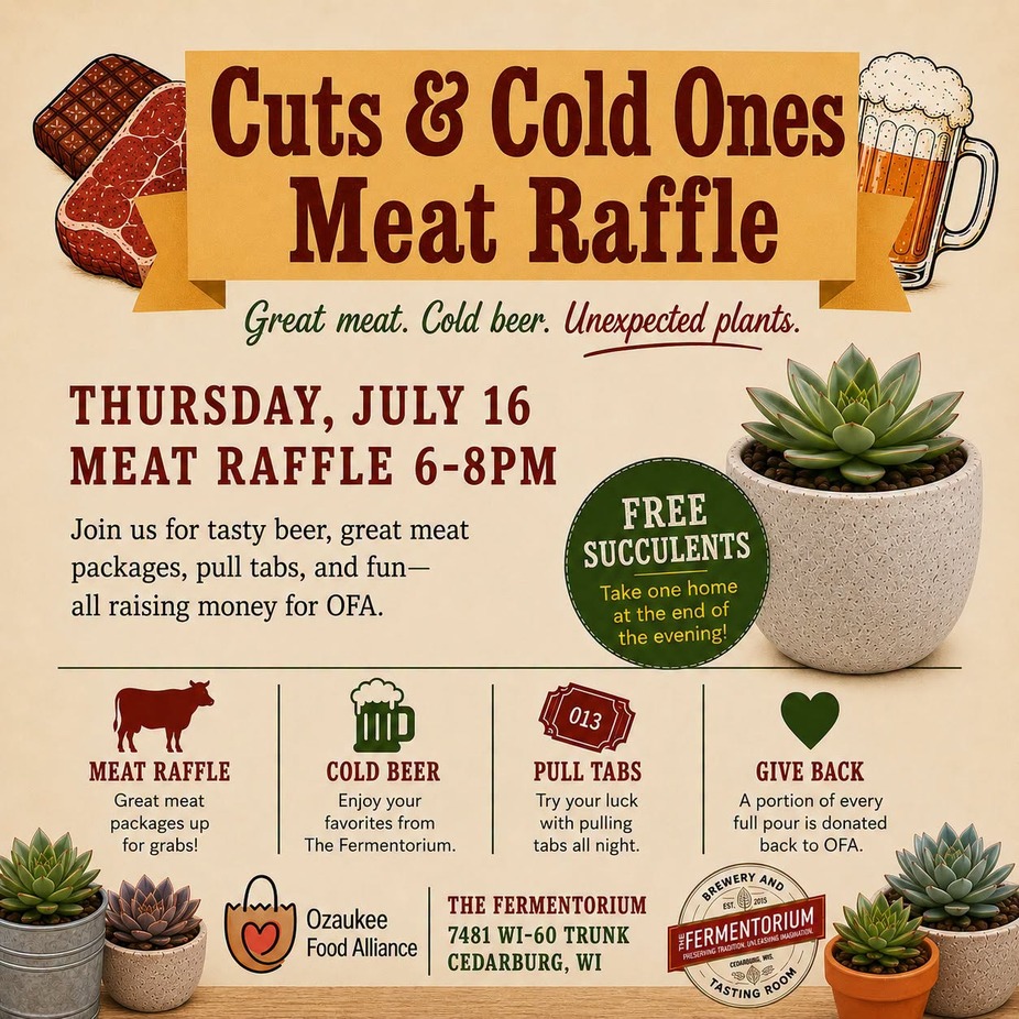 Ozaukee Food Alliance Meat Raffle event photo