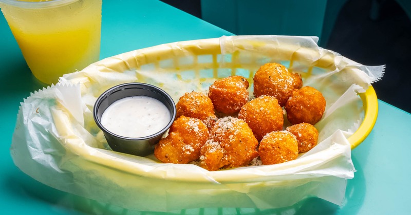 Jalapeno Poppers, with dip