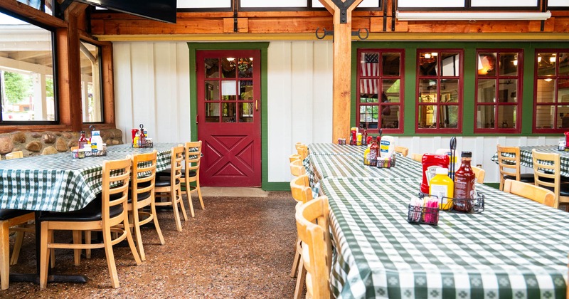 Exterior seating area