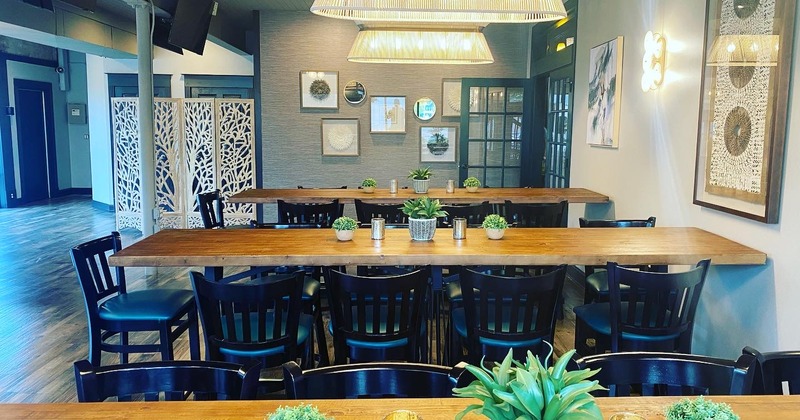 Interior seating area