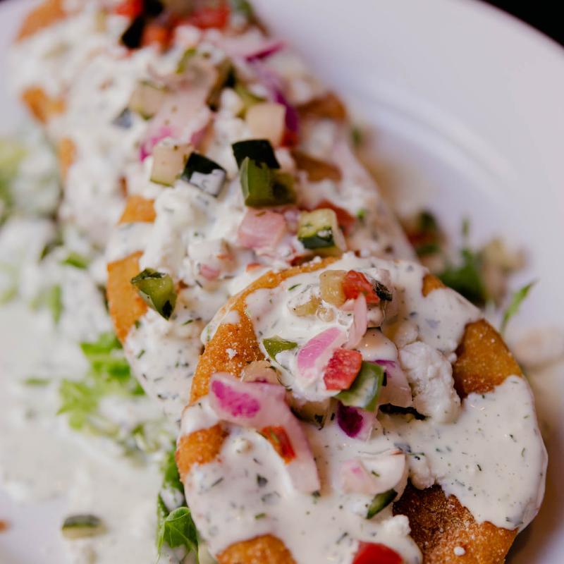 Fried Green Tomato Salad photo