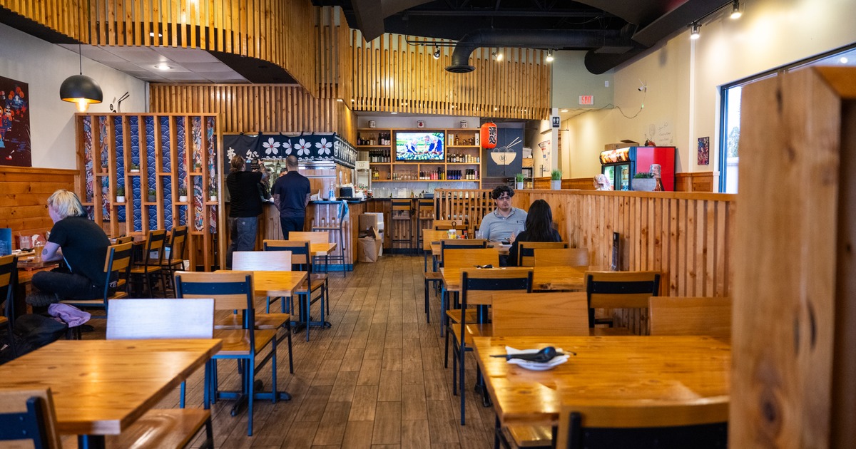 Interior, dining area