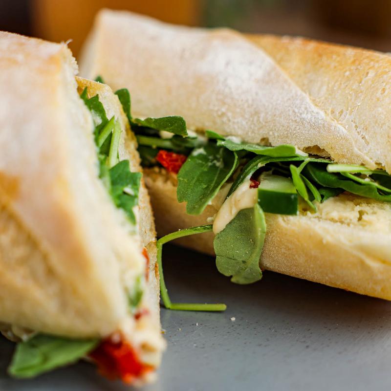 Hummus Baguette photo