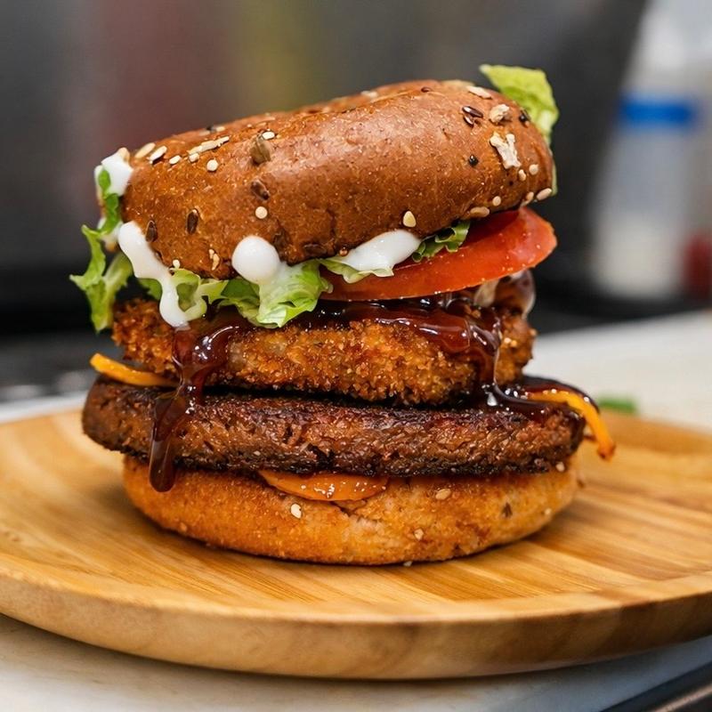 Rodeo Burger Meal photo