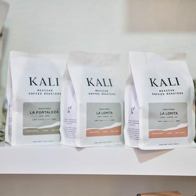 Packed Kali coffee.