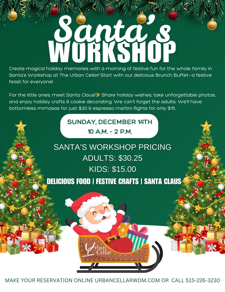 Santa's Workshop @ the Urban Cellar event photo