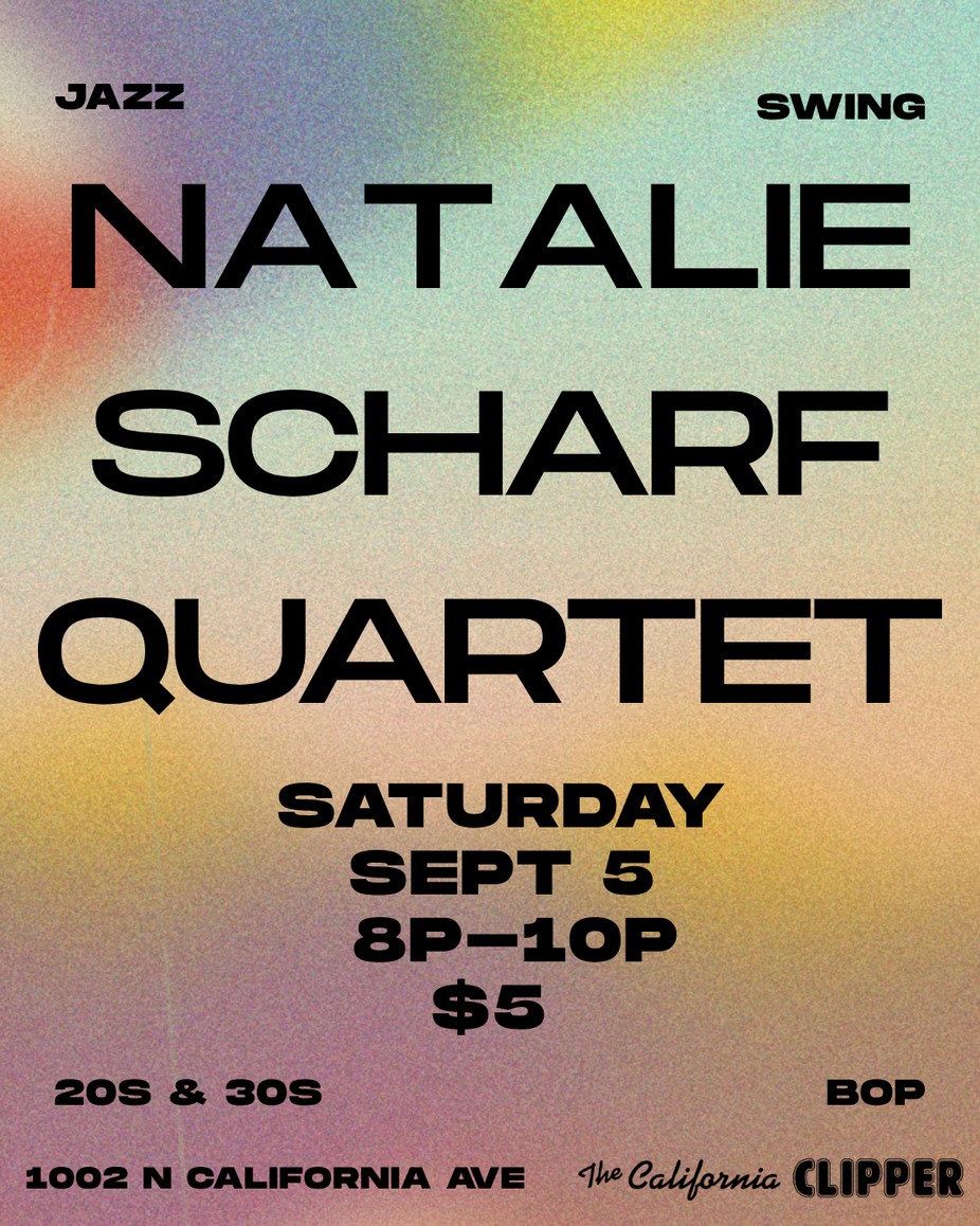 Natalie Scharf Quartet event photo