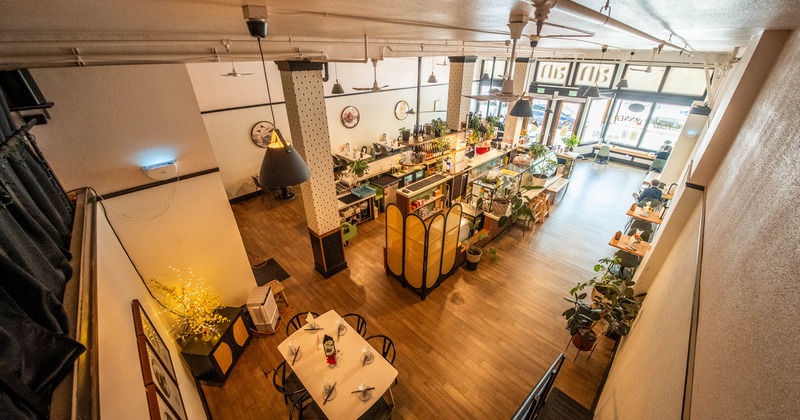 Interior, main dining area